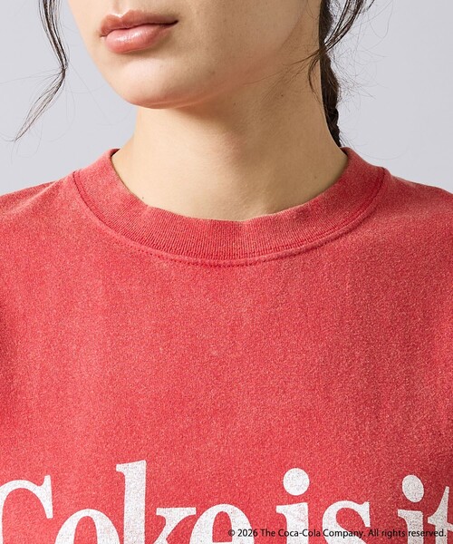 GOOD ROCK SPEED(グッドロックスピード)の「【GOOD ROCK SPEED/グッドロックスピード】Coca-Cola Tシャツ(Tシャツ/カットソー・メンズ・ブラック/レッド/ホワイト・M/L/XL)」の7枚目の写真