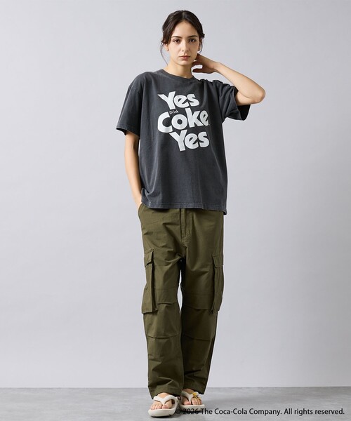 GOOD ROCK SPEED(グッドロックスピード)の「【GOOD ROCK SPEED/グッドロックスピード】Coca-Cola Tシャツ(Tシャツ/カットソー・メンズ・ブラック/レッド/ホワイト・M/L/XL)」の12枚目の写真