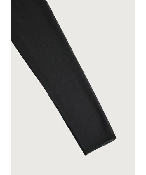 kiehtova（キエトヴァ）の「【kiehtova】LAYERED SHEER CROSS CARDIGAN/レイヤードシアークロスカーディガン（カーディガン/ボレロ・レディース・ホワイト/ブラック/ブラウン・FREE）」の13枚目の写真