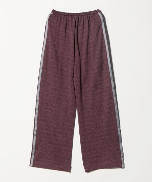 6(ロク)の「<6(ROKU)>コットンレーヨン ラインパンツ(その他パンツ・レディース・ナチュラル/ワイン・38/36)」の3枚目の写真