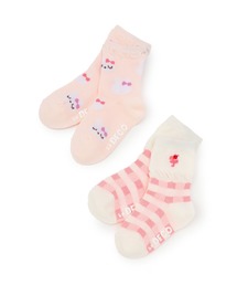 KP DECO（ケーピーデコ）の「mimiちゃん クルーソックス 【2足組】（ソックス/靴下）」