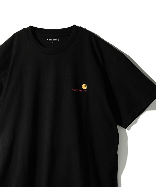 Carhartt WIP(カーハートダブリューアイピー)の「【Carhartt WIP】S/S AMERICAN SCRIPT T-SHIRT I029956(Tシャツ/カットソー・メンズ・ホワイト/アッシュグレー/ブラック・M/L/XL)」の3枚目の写真