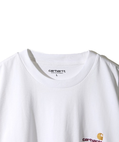 Carhartt WIP(カーハートダブリューアイピー)の「【Carhartt WIP】S/S AMERICAN SCRIPT T-SHIRT I029956(Tシャツ/カットソー・メンズ・ホワイト/アッシュグレー/ブラック・M/L/XL)」の10枚目の写真