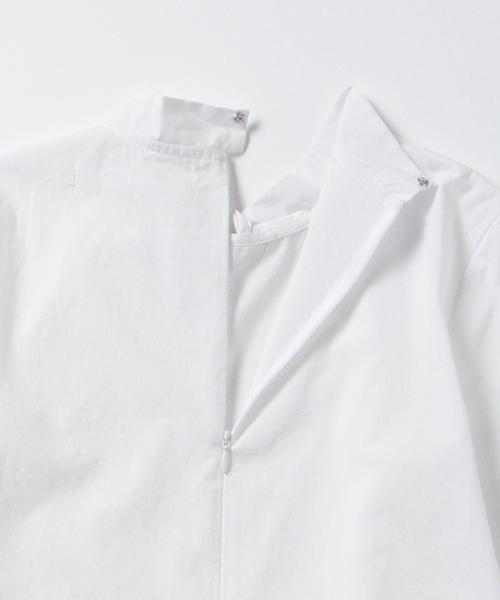 Ray BEAMS（レイビームス）の「Ray BEAMS / シャンブレー リボンカラー ブラウス（シャツ/ブラウス・レディース・ホワイト/ブルー系その他・0/1）」の9枚目の写真