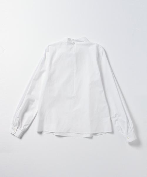 Ray BEAMS（レイビームス）の「Ray BEAMS / シャンブレー リボンカラー ブラウス（シャツ/ブラウス・レディース・ホワイト/ブルー系その他・0/1）」の12枚目の写真