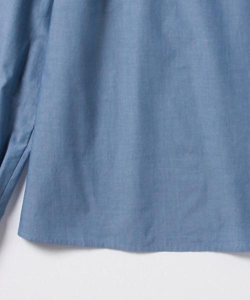 Ray BEAMS（レイビームス）の「Ray BEAMS / シャンブレー リボンカラー ブラウス（シャツ/ブラウス・レディース・ホワイト/ブルー系その他・0/1）」の19枚目の写真