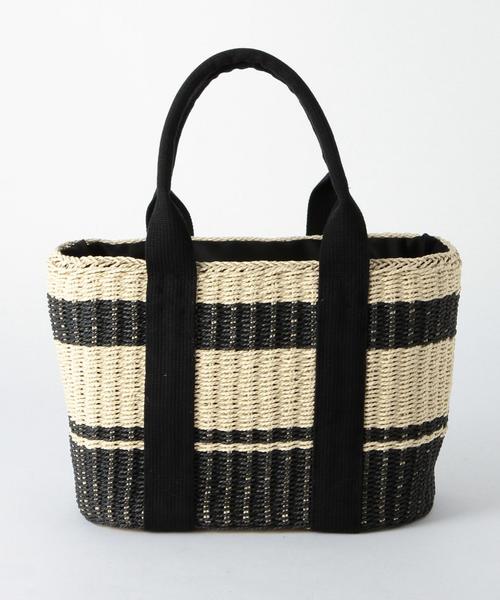 green label relaxing(グリーンレーベルリラクシング)の「CB テープハンドル かごバッグ 2016◆(かごバッグ・レディース・オフホワイト/モカ/その他1/その他2・FREE)」の14枚目の写真