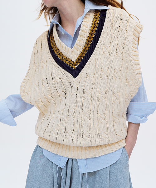 一部店舗+WEB限定》Glyph Tilden Vest（ベスト）｜Spick & Span