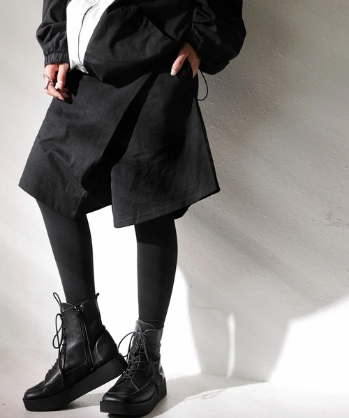 antiqua(アンティカ)の「REC SHORTS レックショーツ(その他パンツ・レディース・オリーブ/ブラック・L/M)」の13枚目の写真