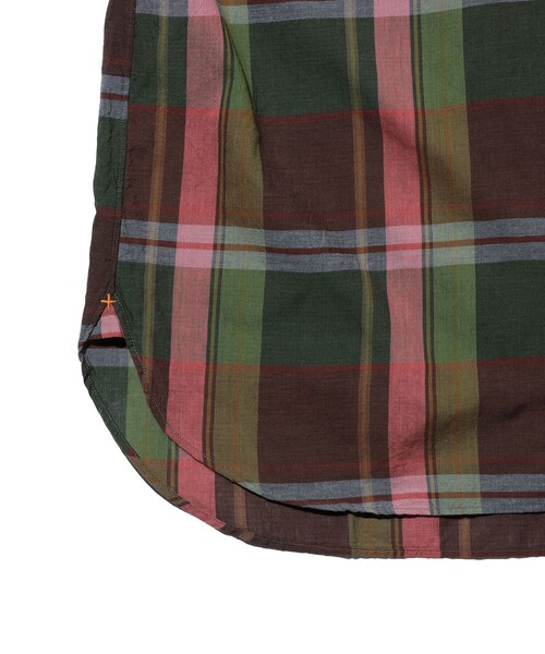 BEAMS PLUS(ビームスプラス)の「B.D. Pullover Classic-fit Madras(シャツ/ブラウス・メンズ・ブルー/グリーン/ブラウン・MEDIUM/LARGE/X-LARGE/SMALL)」の11枚目の写真