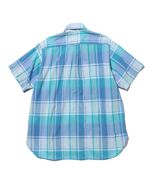BEAMS PLUS(ビームスプラス)の「B.D. Pullover Classic-fit Madras(シャツ/ブラウス・メンズ・ブルー/グリーン/ブラウン・MEDIUM/LARGE/X-LARGE/SMALL)」の14枚目の写真