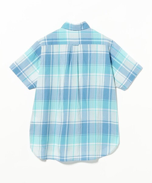 BEAMS PLUS(ビームスプラス)の「B.D. Pullover Classic-fit Madras(シャツ/ブラウス・メンズ・ブルー/グリーン/ブラウン・MEDIUM/LARGE/X-LARGE/SMALL)」の18枚目の写真