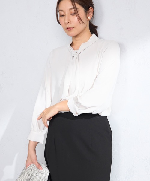 GALLORIA（ギャローリア）の「ナロースカート（スカート・レディース・グレー系その他/ブラック・S/M/LL/L）」の9枚目の写真