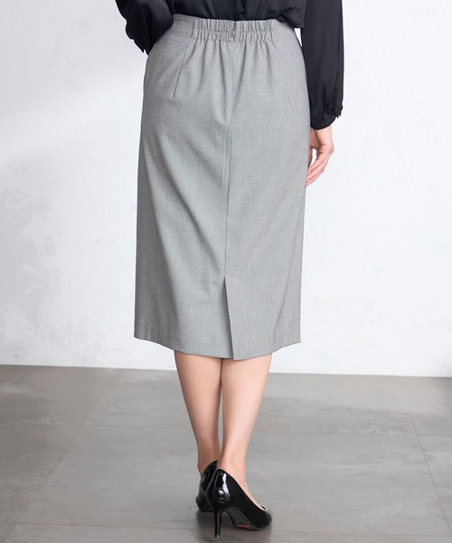 GALLORIA（ギャローリア）の「ナロースカート（スカート・レディース・グレー系その他/ブラック・S/M/LL/L）」の4枚目の写真