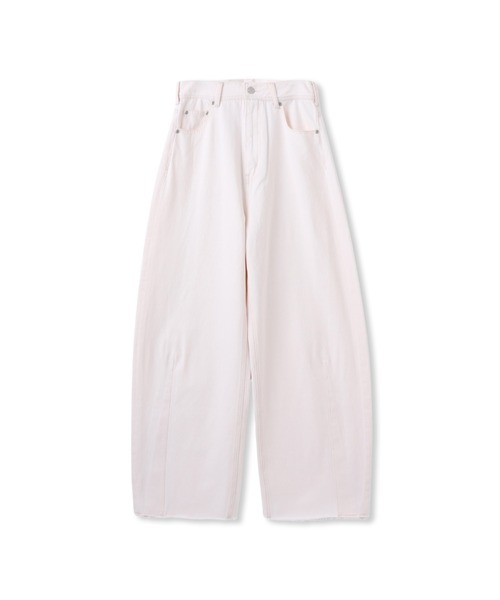 Droite lautreamont（ドロワットロートレアモン）の「カーブデニムパンツ≪洗濯機で洗える≫（デニムパンツ・レディース・ピンク/ブルー・S/M）」の9枚目の写真