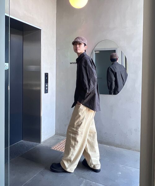MOOVN(ムブン)の「カーブドワイドカーゴパンツベージュ(その他パンツ・メンズ・その他・SMALL/MEDIUM/LARGE)」の7枚目の写真
