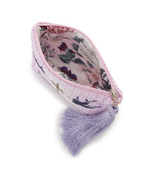 LILY BROWN(リリーブラウン)の「【LILY BROWN×KEITA MARUYAMA】刺繍タッセルポーチ(ポーチ・レディース・ネイビー/グリーン/ピンク・F)」の9枚目の写真