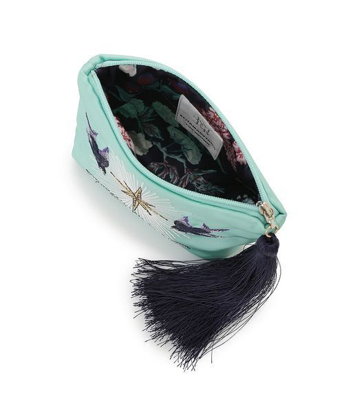 LILY BROWN(リリーブラウン)の「【LILY BROWN×KEITA MARUYAMA】刺繍タッセルポーチ(ポーチ・レディース・ネイビー/グリーン/ピンク・F)」の11枚目の写真