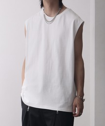 welise | 【welise/ウェライズ】シルケットライクスムースコットン ノースリーブTシャツ/接触冷感 UVカット(Tシャツ/カットソー)