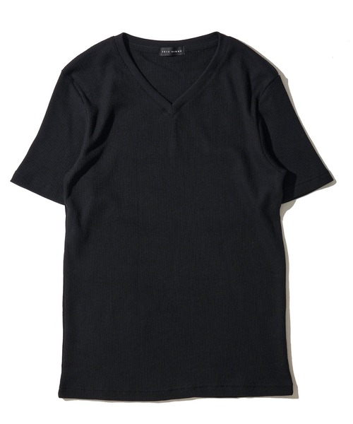 TETE HOMME（テットオム）の「展開店舗限定 サーマル VネックショートスリーブTシャツ（Tシャツ/カットソー・メンズ・グレー/ホワイト/ブラック/ネイビー・X-LARGE/LARGE/MEDIUM）」の11枚目の写真