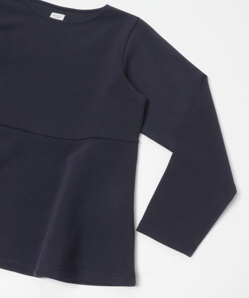 URBAN RESEARCH DOORS（アーバンリサーチドアーズ）の「ポンチペプラムプルオーバー（Tシャツ/カットソー・レディース・オフホワイト/ネイビー/ブルー系その他・FREE）」の12枚目の写真