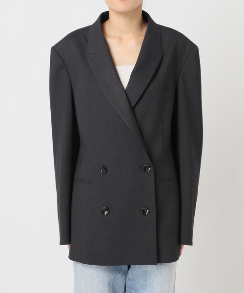 plage（プラージュ）の「《追加》mannish ジャケット（テーラードジャケット・レディース・ブラック・36）」の9枚目の写真