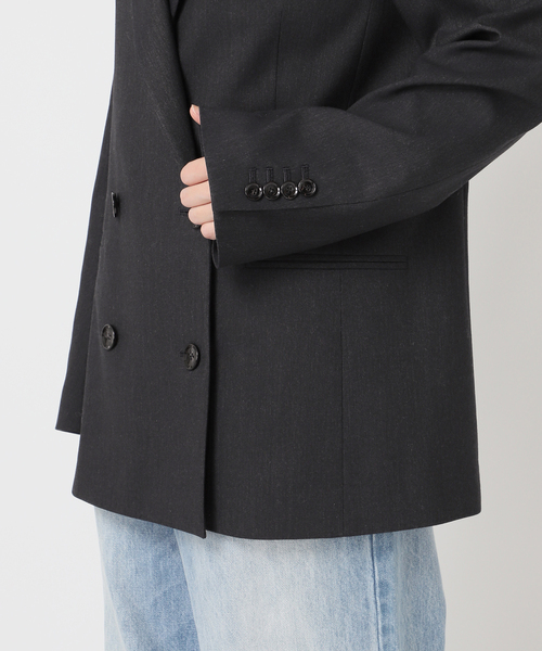 plage（プラージュ）の「《追加》mannish ジャケット（テーラードジャケット・レディース・ブラック・36）」の14枚目の写真