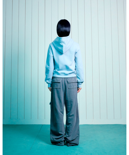 THECOLDESTMOMENT(ザコールデストモーメント)の「TCM note hooded zip-up (mint)(パーカー・レディース・その他・SMALL/MEDIUM/LARGE)」の8枚目の写真
