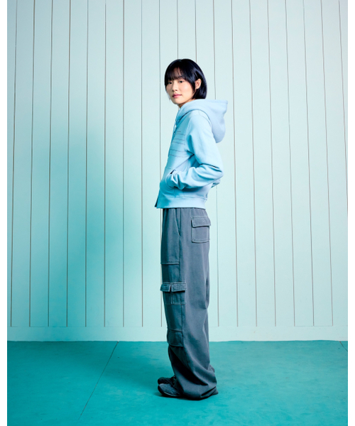 THECOLDESTMOMENT(ザコールデストモーメント)の「TCM note hooded zip-up (mint)(パーカー・レディース・その他・SMALL/MEDIUM/LARGE)」の11枚目の写真