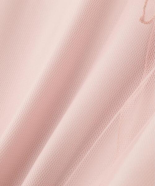 PROPORTION BODY DRESSING（プロポーションボディドレッシング）の「チュールラッフルブラウス / 1216110400（シャツ/ブラウス・レディース・ピンク/グレー/オフホワイト・SMALL/MEDIUM）」の10枚目の写真