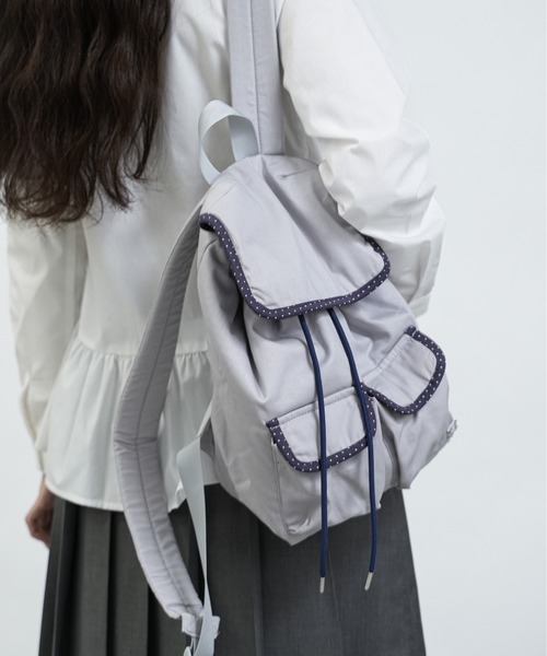 FCMM(エフシーエムエム)の「【日本限定】MINI BACKPACK / ミニバックパック(バックパック/リュック・レディース・ライトブルー/ライトグレー/ブラック・FREE)」の3枚目の写真