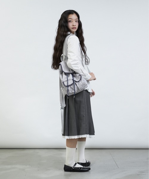 FCMM(エフシーエムエム)の「【日本限定】MINI BACKPACK / ミニバックパック(バックパック/リュック・レディース・ライトブルー/ライトグレー/ブラック・FREE)」の5枚目の写真