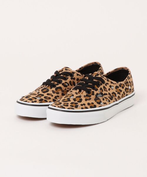VANS ヴァンズ AUTHENTIC オーセンティック VN000EADJM9 LEOPARD TAN