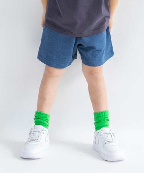 DRC branshes（ディーアールシーブランシェス）の「【WEB限定/DRC】カラバリカットハーフパンツ（その他パンツ・キッズ・グリーン/ブルー/ピンク/ネイビー/ブラック/パープル/その他6/その他7/その他8/コバルトブルー/その他1/その他2/その他3/その他4/マスタード/その他5・100/110/120/130/140/150/160）」の4枚目の写真