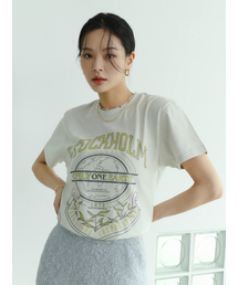 WAVE UNION（ウェーブユニオン）の「Stockholm T-shirt mint cream（Tシャツ/カットソー）」