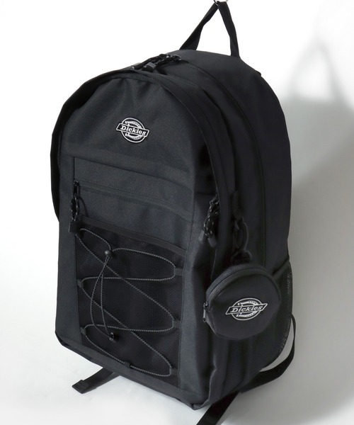 Dickies（ディッキーズ）BASIC BAG PACK/ミニポーチ付き ロゴ刺繍 