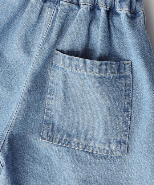 DRC branshes（ディーアールシーブランシェス）の「【WEB限定/DRC】ダブルニーデニムハーフパンツ（デニムパンツ・キッズ・ネイビー/ブラック/サックスブルー・120/110/140/100/130/150）」の11枚目の写真