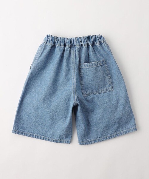 DRC branshes（ディーアールシーブランシェス）の「【WEB限定/DRC】ダブルニーデニムハーフパンツ（デニムパンツ・キッズ・ネイビー/ブラック/サックスブルー・120/110/140/100/130/150）」の14枚目の写真