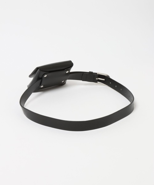 LOWRYS FARM（ローリーズファーム）の「ポーチツキ２ＷＡＹベルト 656106（ベルト・レディース・ブラック/キャメル・FREE）」の8枚目の写真