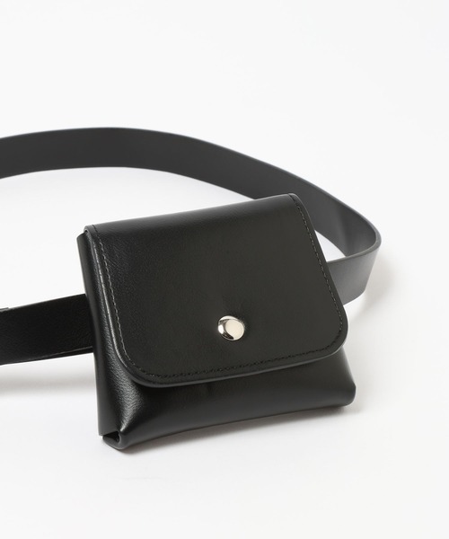 LOWRYS FARM（ローリーズファーム）の「ポーチツキ２ＷＡＹベルト 656106（ベルト・レディース・ブラック/キャメル・FREE）」の12枚目の写真