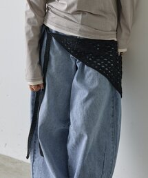 goocy（グーシー）の「透かし編みバブーシュカ（バンダナ/スカーフ）」