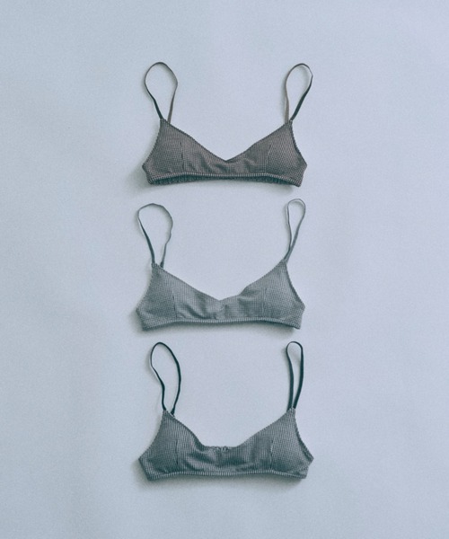 EN NEUME(エンノイム)の「Gingham Check Bra Top(その他トップス・レディース・ブラウン/ブラック/グレー・FREE)」の19枚目の写真