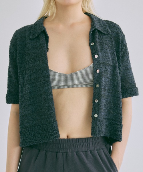 EN NEUME(エンノイム)の「Gingham Check Bra Top(その他トップス・レディース・ブラウン/ブラック/グレー・FREE)」の17枚目の写真