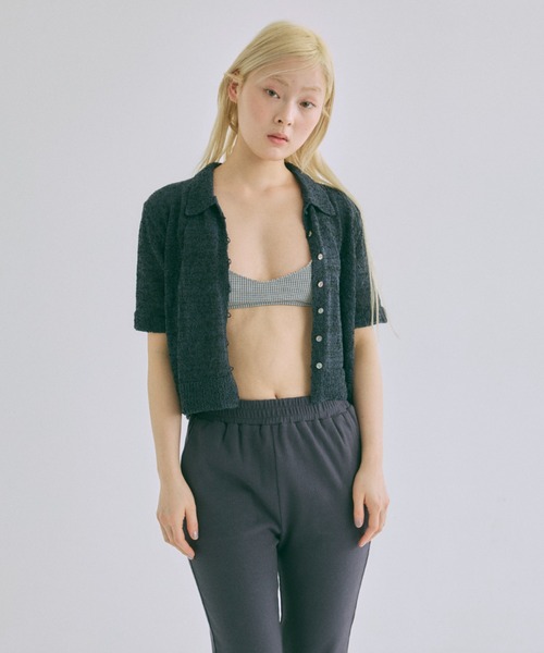 EN NEUME(エンノイム)の「Gingham Check Bra Top(その他トップス・レディース・ブラウン/ブラック/グレー・FREE)」の18枚目の写真