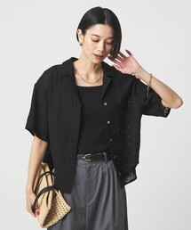 green label relaxing（グリーンレーベルリラクシング）の「ジャガード シャツ（シャツ/ブラウス）」