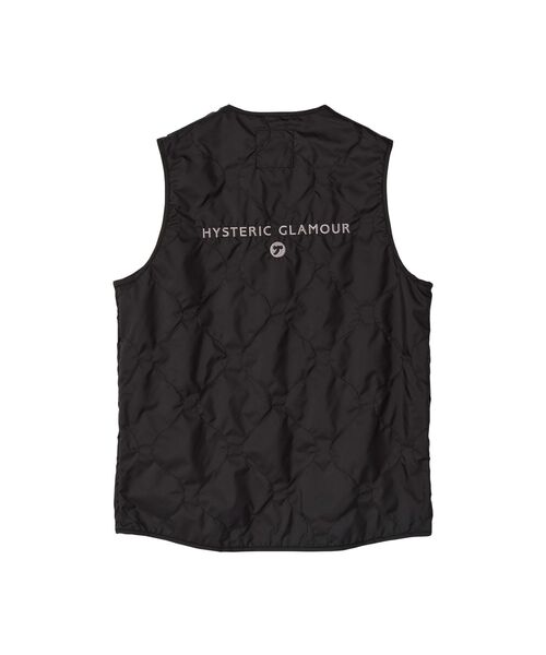 HYSTERIC GLAMOUR（ヒステリックグラマー）の「LAVENHAM×HYSTERIC THORNHAM（ベスト・メンズ・カーキ/ブラック・LARGE/MEDIUM/SMALL/X-LARGE）」の4枚目の写真