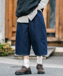 GRANCY】ZipDesign Buggy DenimPants / ジップデザイン バギーデニム