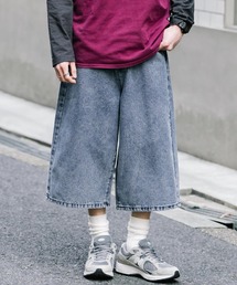 GRANCY】ZipDesign Buggy DenimPants / ジップデザイン バギーデニム