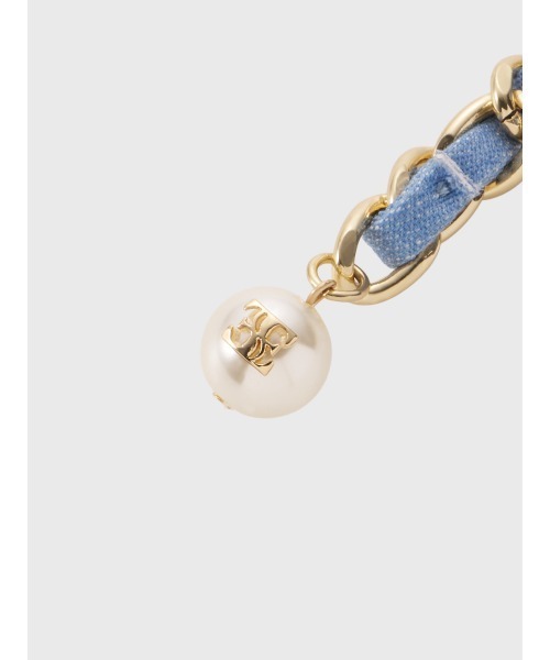 EIMY ISTOIRE（エイミーイストワール）の「チェーンベルト（ベルト・レディース・インディゴブルー/ライトブルー・F）」の7枚目の写真