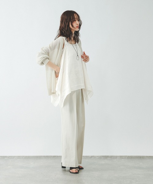 GLOBAL WORK（グローバルワーク）の「レースキャミビスチェ/655896（その他トップス・レディース・ホワイト/ブラック・FREE）」の3枚目の写真